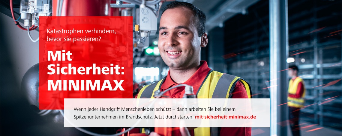 Stellenangebot Servicemechaniker M W D Wasser Loschanlagen Bei Minimax Gmbh Co Kg